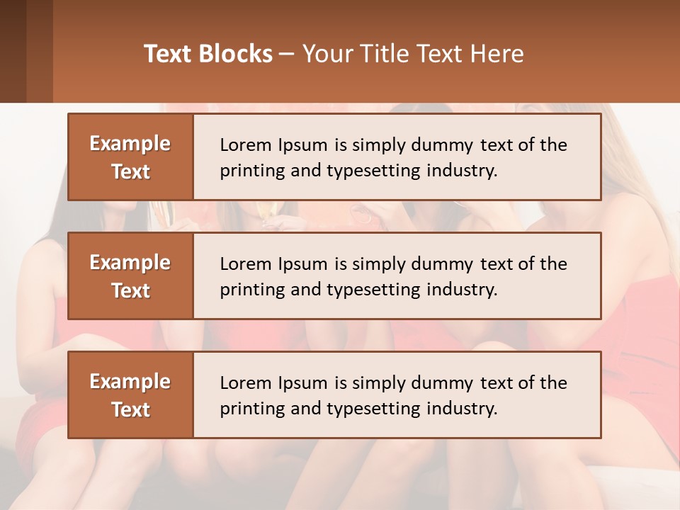 House Building Cityscape PowerPoint Template