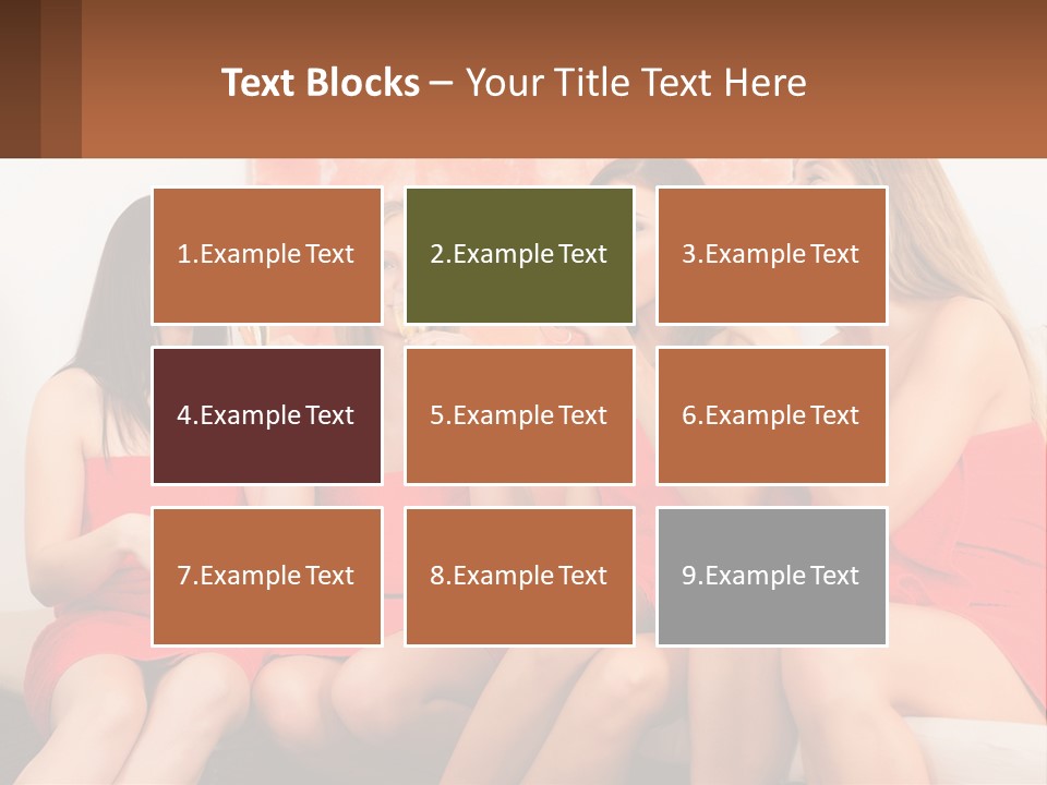 House Building Cityscape PowerPoint Template