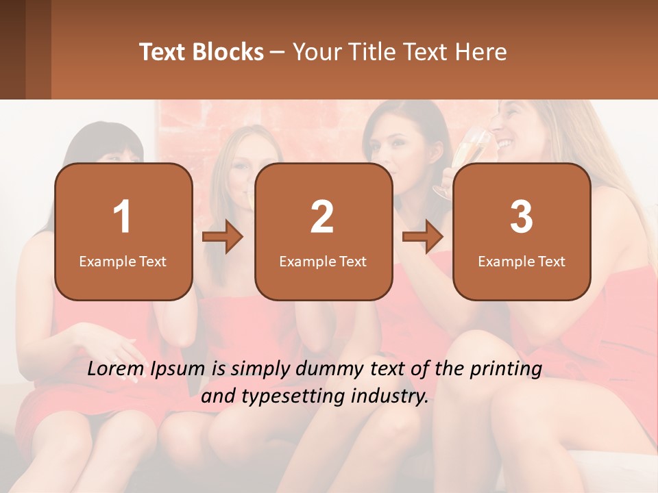 House Building Cityscape PowerPoint Template