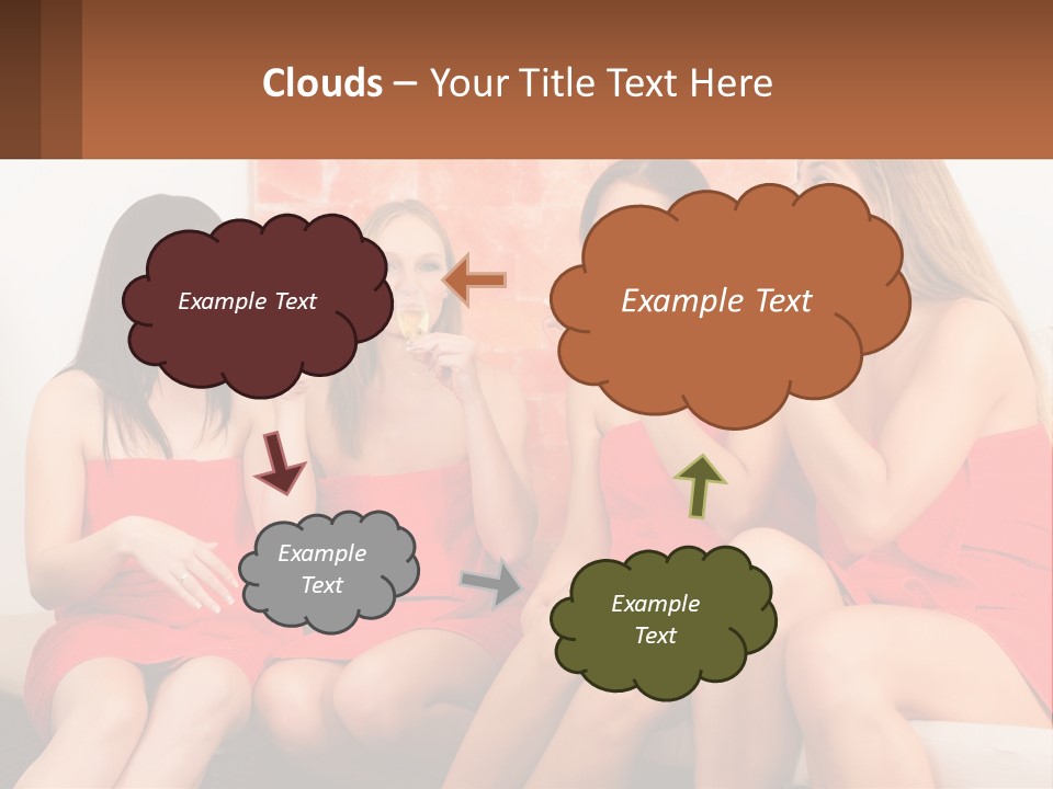 House Building Cityscape PowerPoint Template
