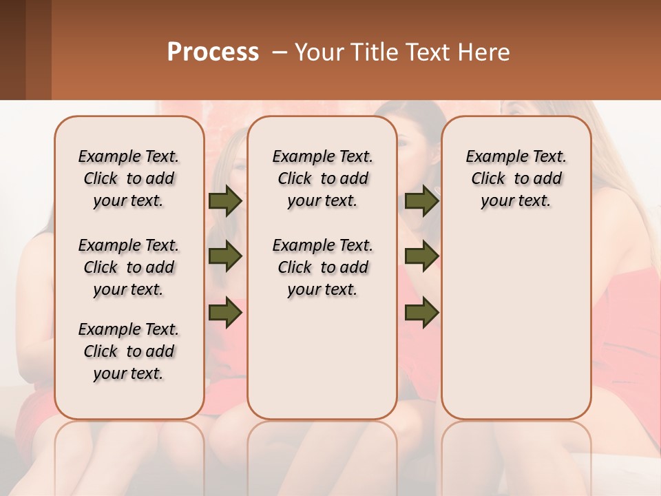 House Building Cityscape PowerPoint Template