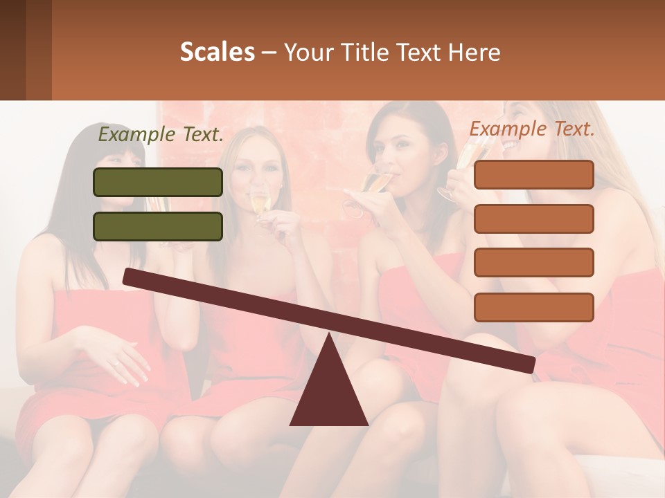 House Building Cityscape PowerPoint Template