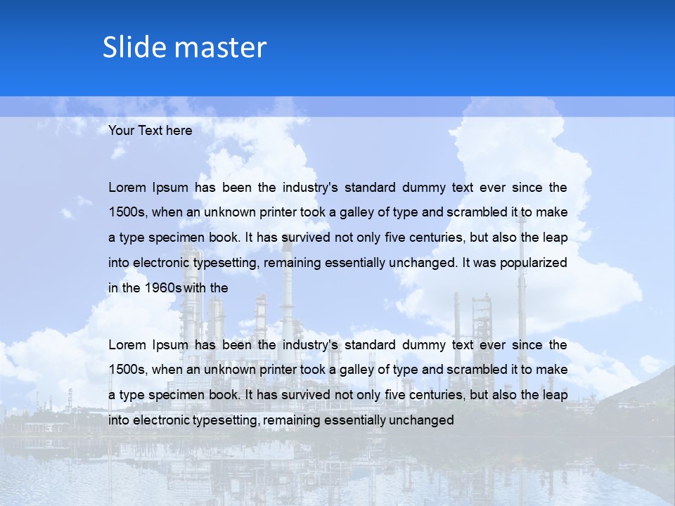 Grey Urban Black PowerPoint Template