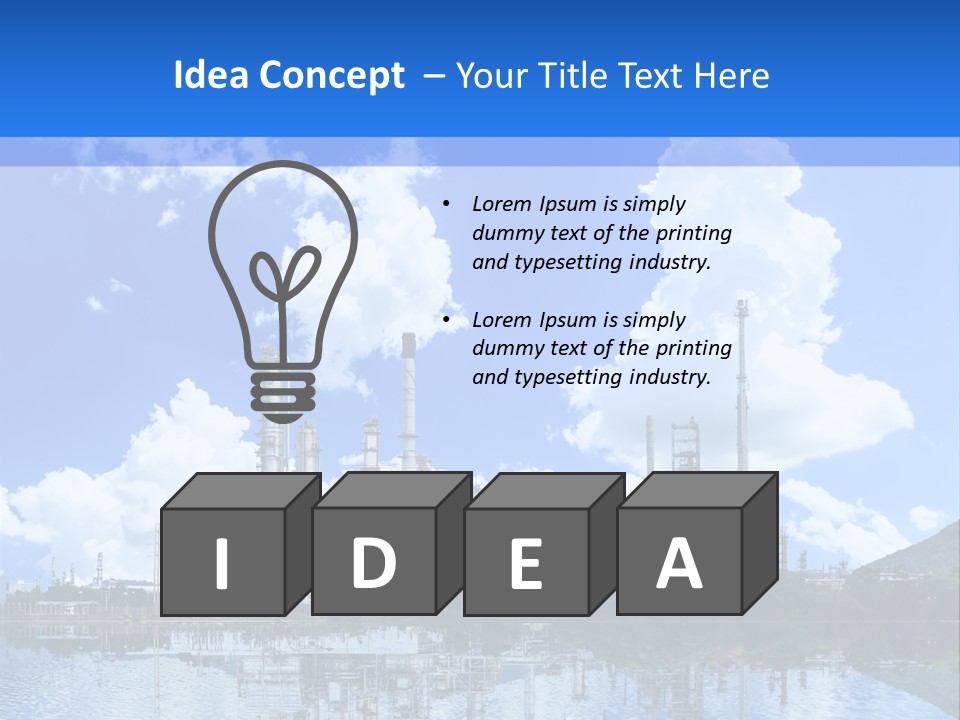Grey Urban Black PowerPoint Template