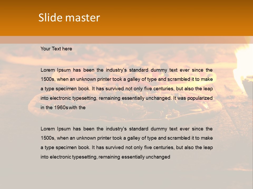Shape House Design PowerPoint Template
