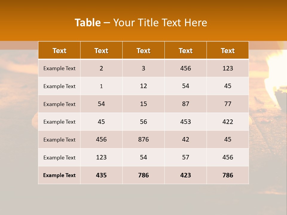 Shape House Design PowerPoint Template