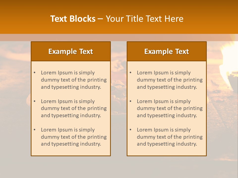 Shape House Design PowerPoint Template