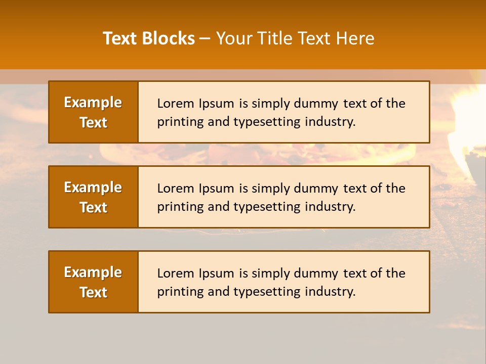 Shape House Design PowerPoint Template