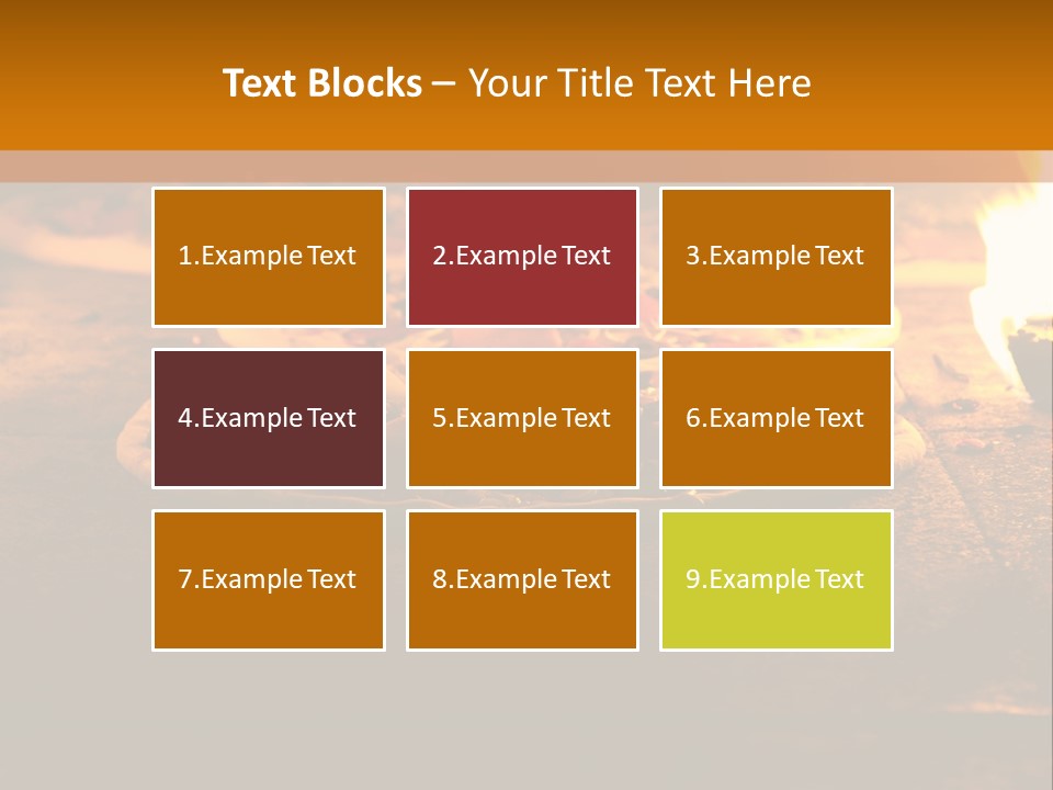 Shape House Design PowerPoint Template
