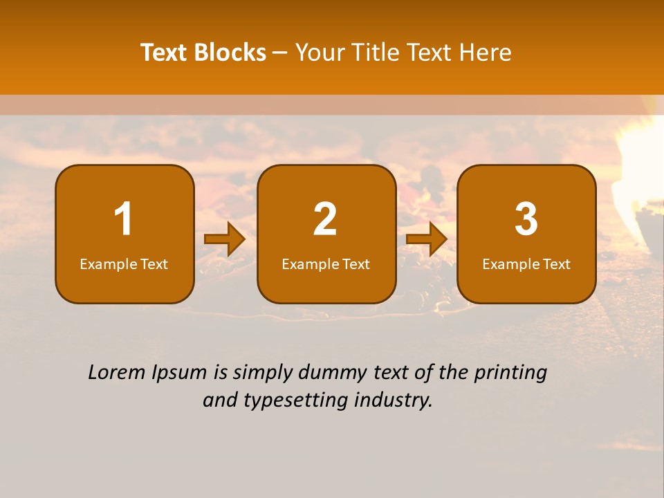 Shape House Design PowerPoint Template