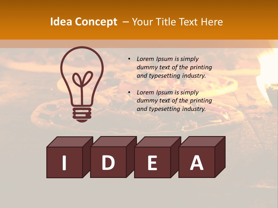 Shape House Design PowerPoint Template