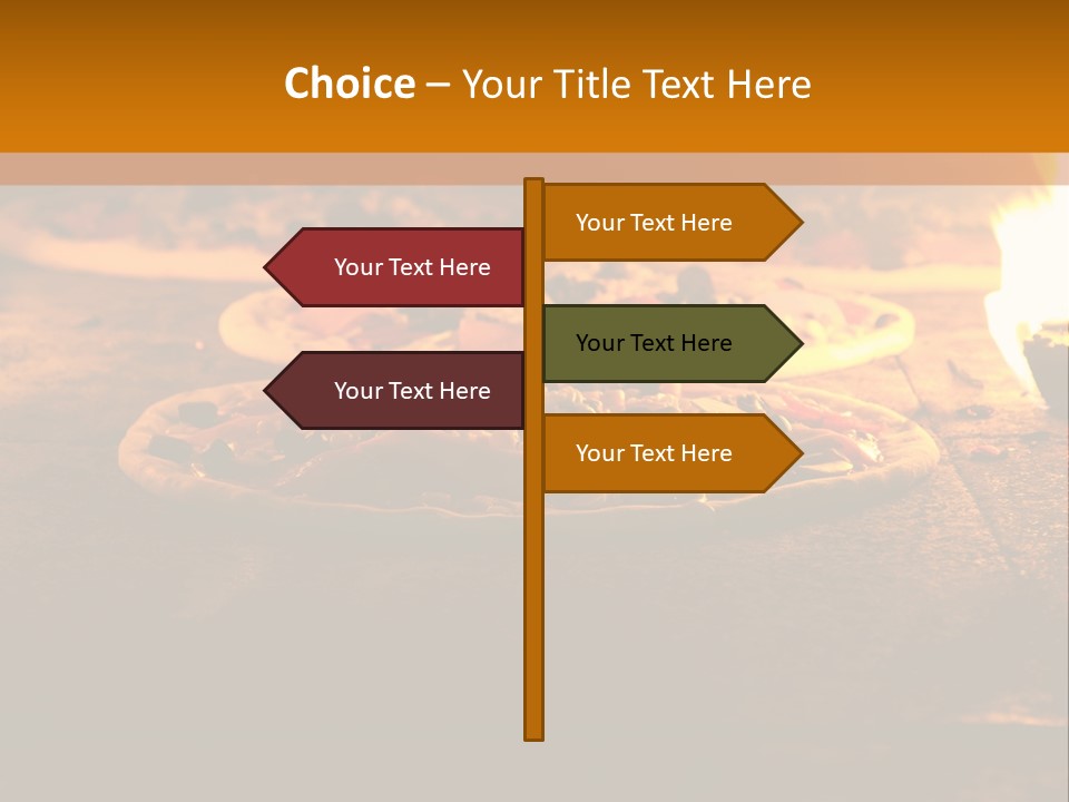 Shape House Design PowerPoint Template