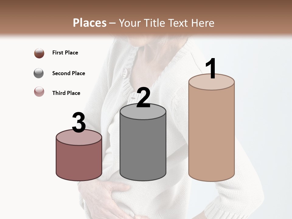 Grey Square City PowerPoint Template