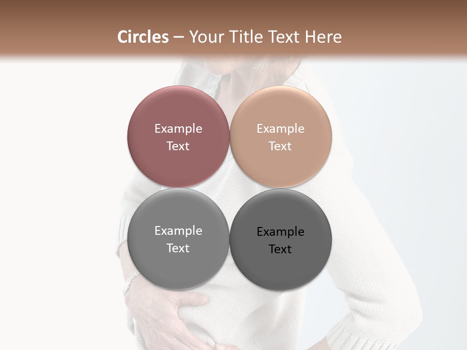 Grey Square City PowerPoint Template