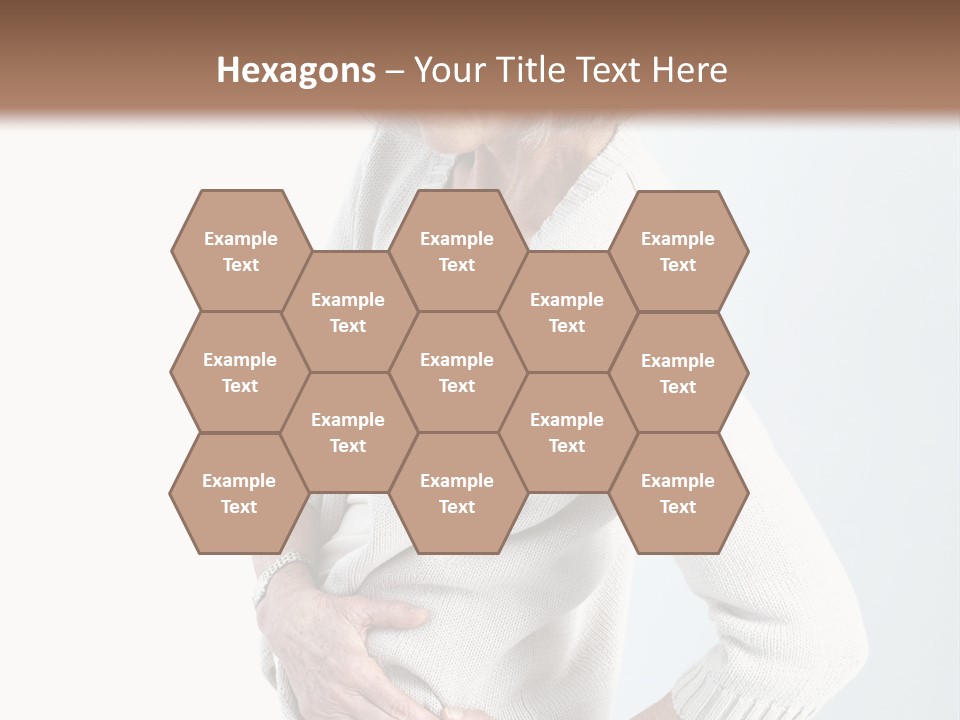 Grey Square City PowerPoint Template