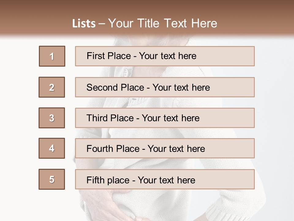 Grey Square City PowerPoint Template