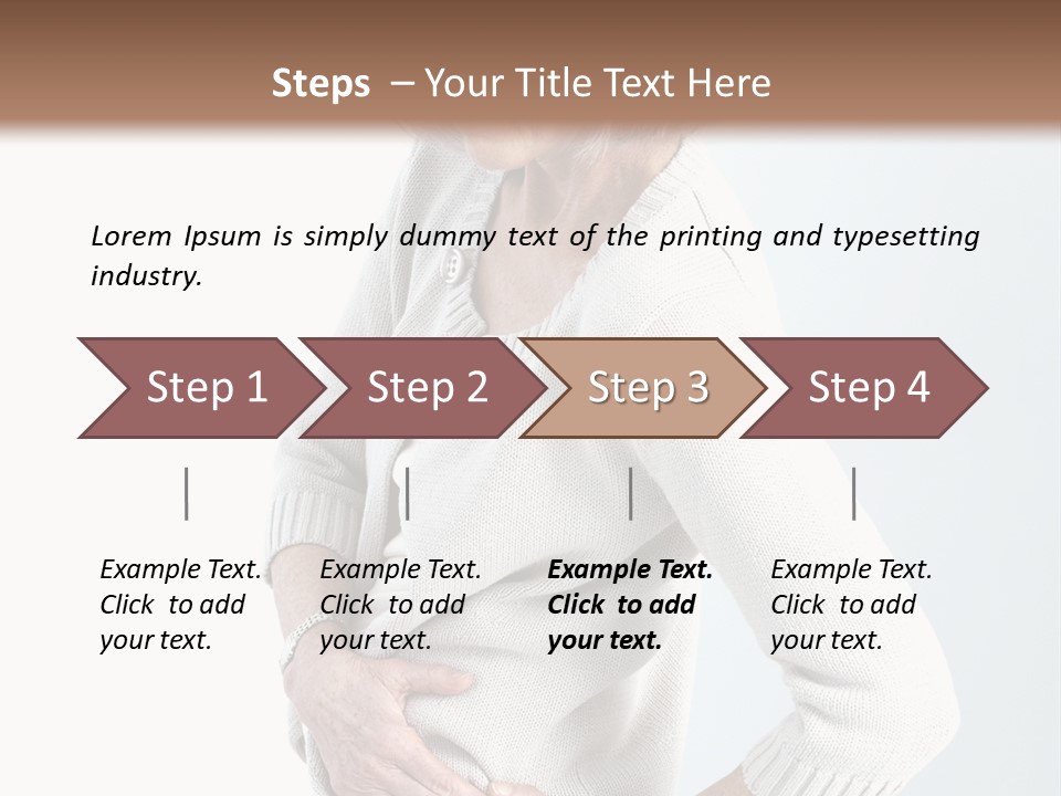 Grey Square City PowerPoint Template