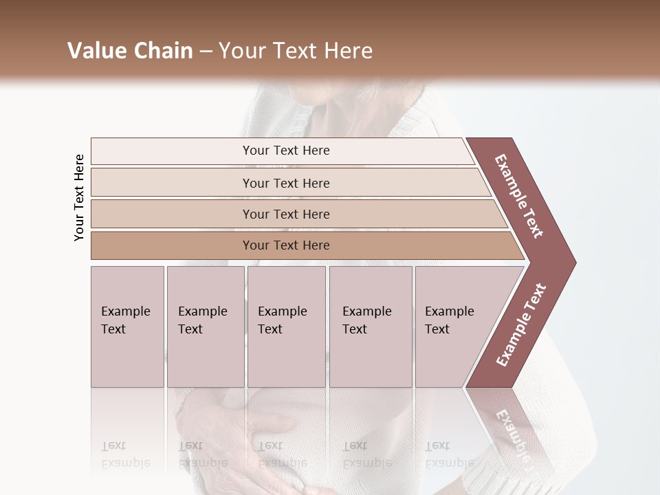 Grey Square City PowerPoint Template