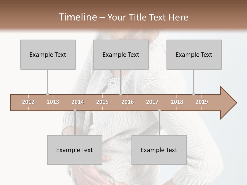 Grey Square City PowerPoint Template