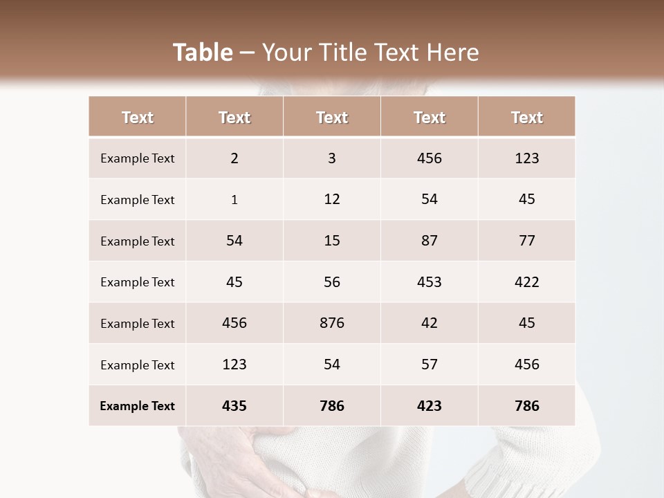 Grey Square City PowerPoint Template