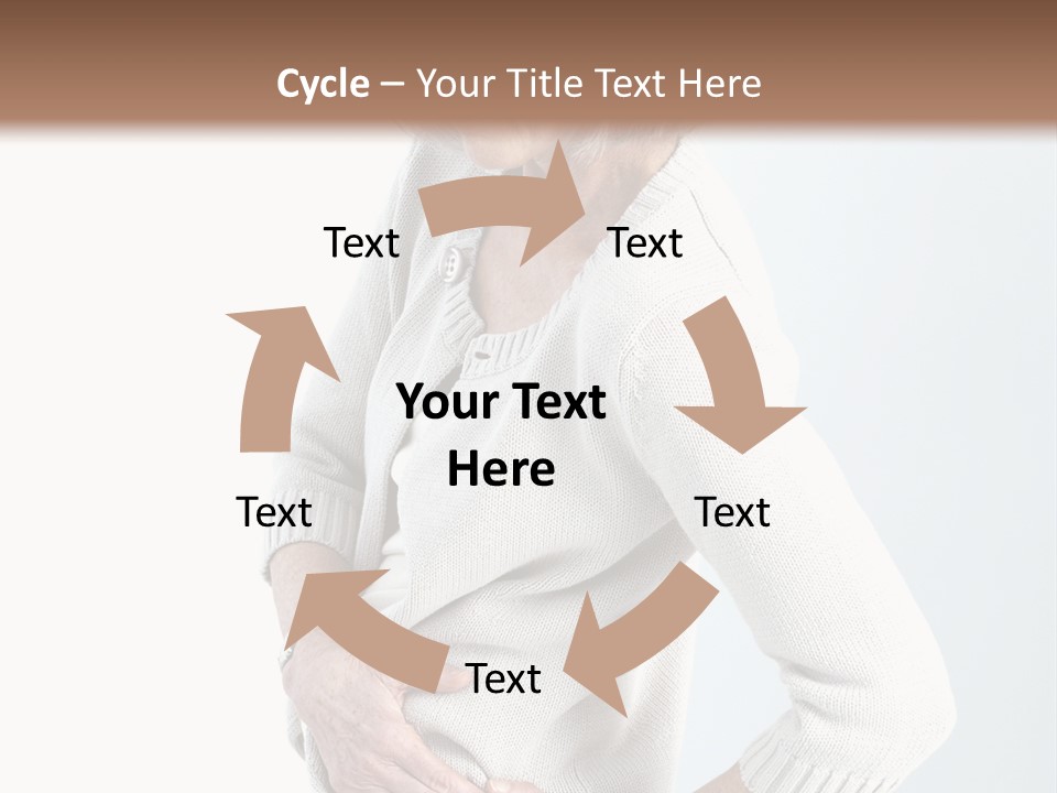 Grey Square City PowerPoint Template