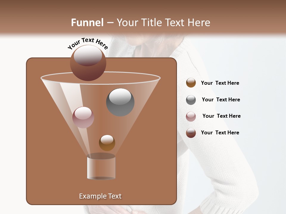 Grey Square City PowerPoint Template
