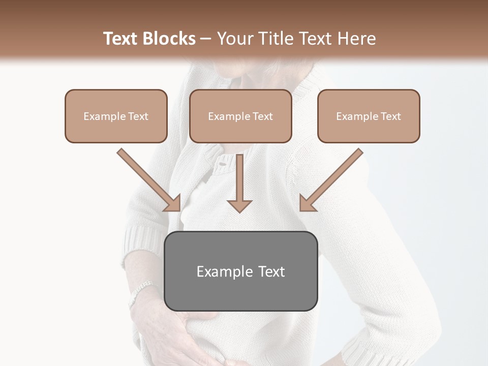 Grey Square City PowerPoint Template