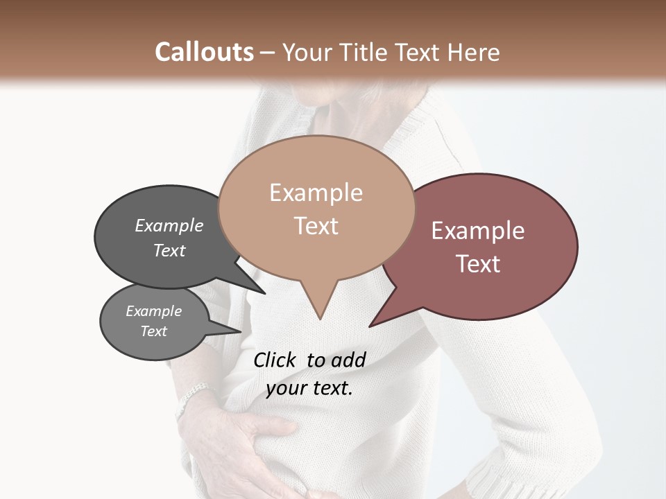 Grey Square City PowerPoint Template