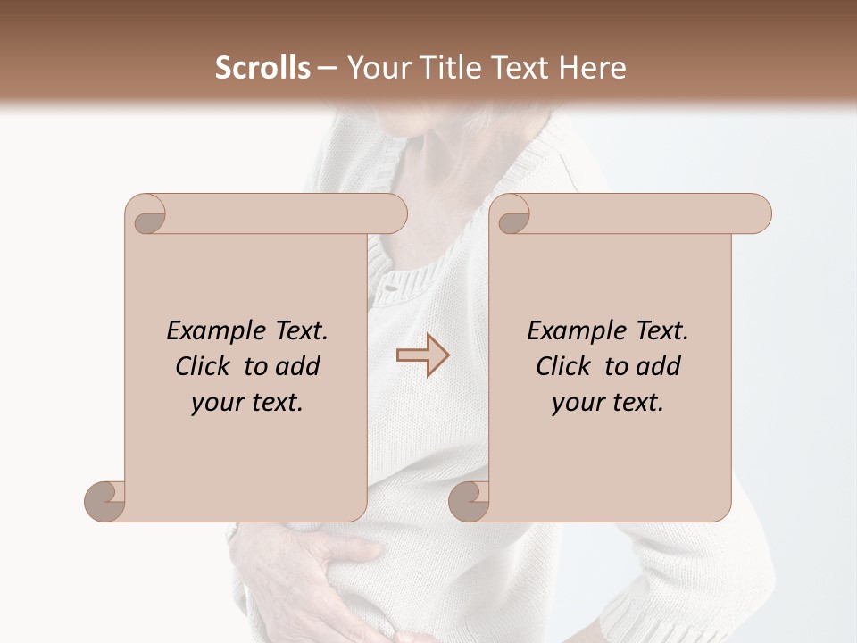 Grey Square City PowerPoint Template