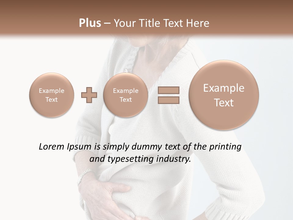 Grey Square City PowerPoint Template