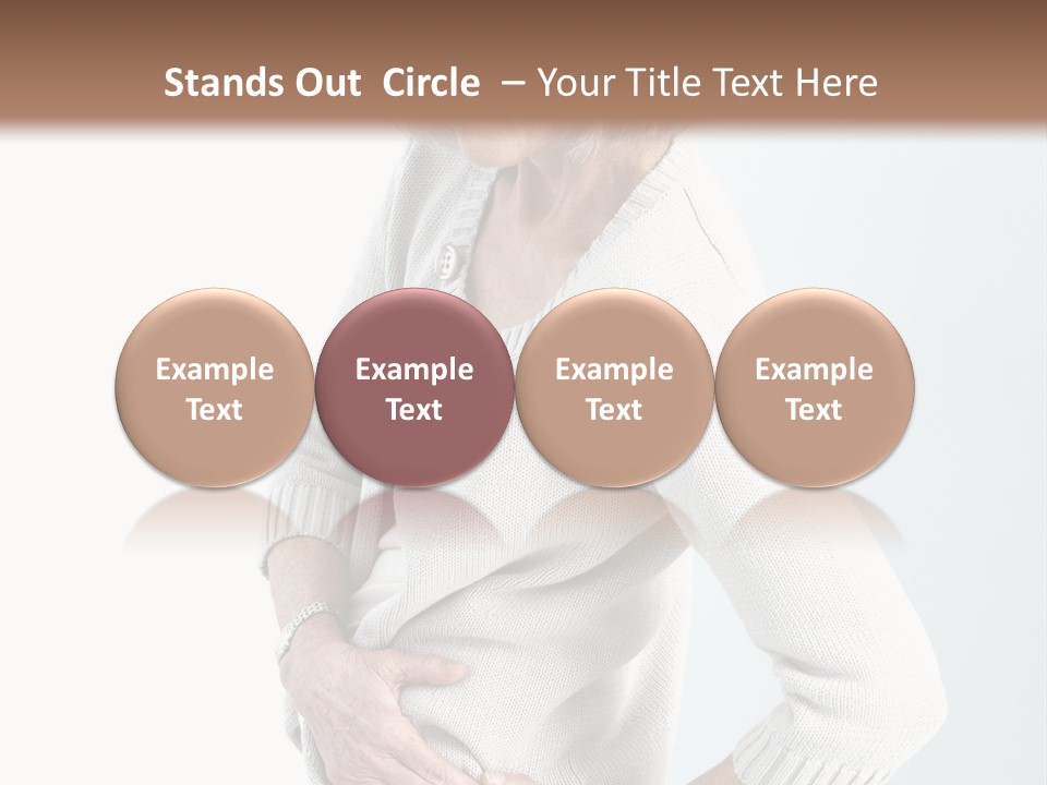 Grey Square City PowerPoint Template