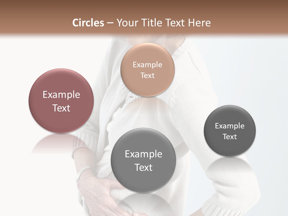 Grey Square City PowerPoint Template