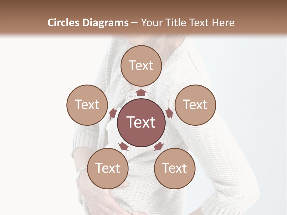 Grey Square City PowerPoint Template