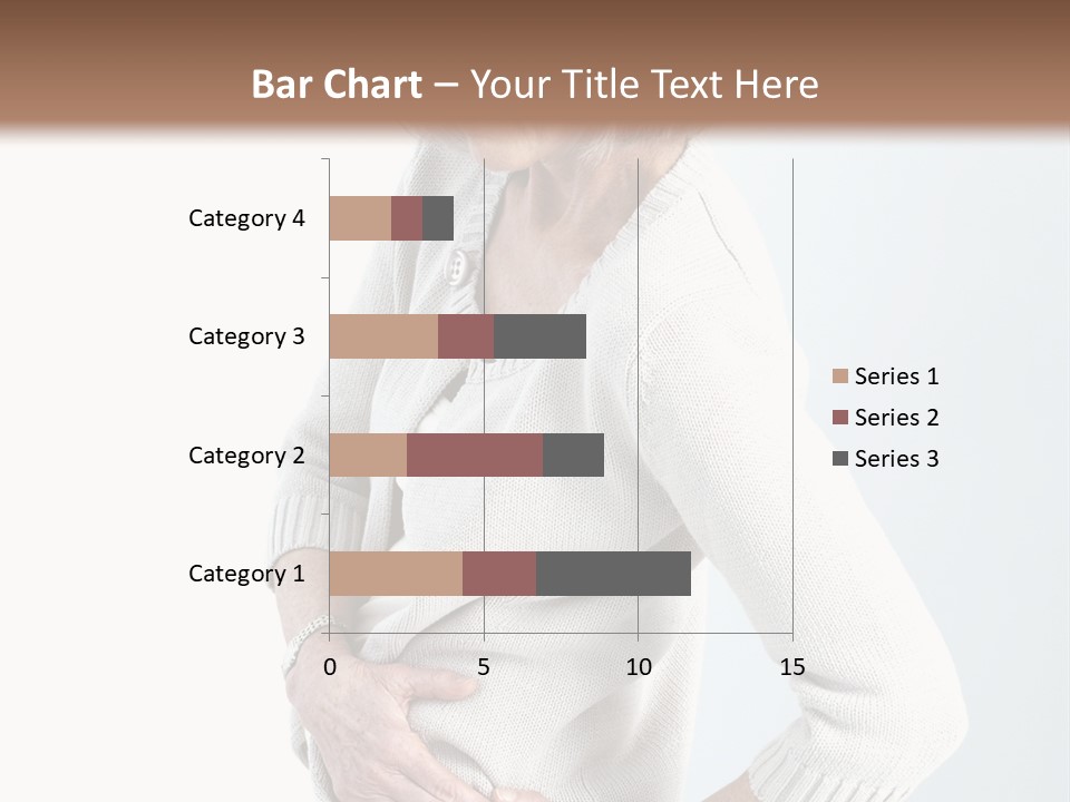 Grey Square City PowerPoint Template