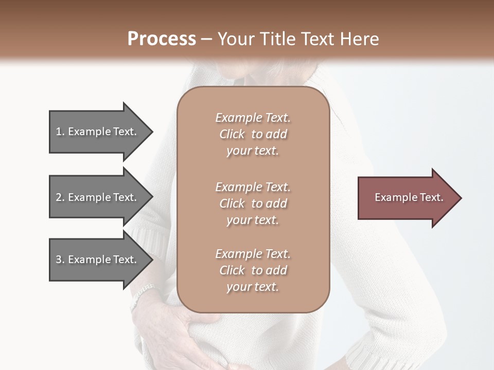 Grey Square City PowerPoint Template