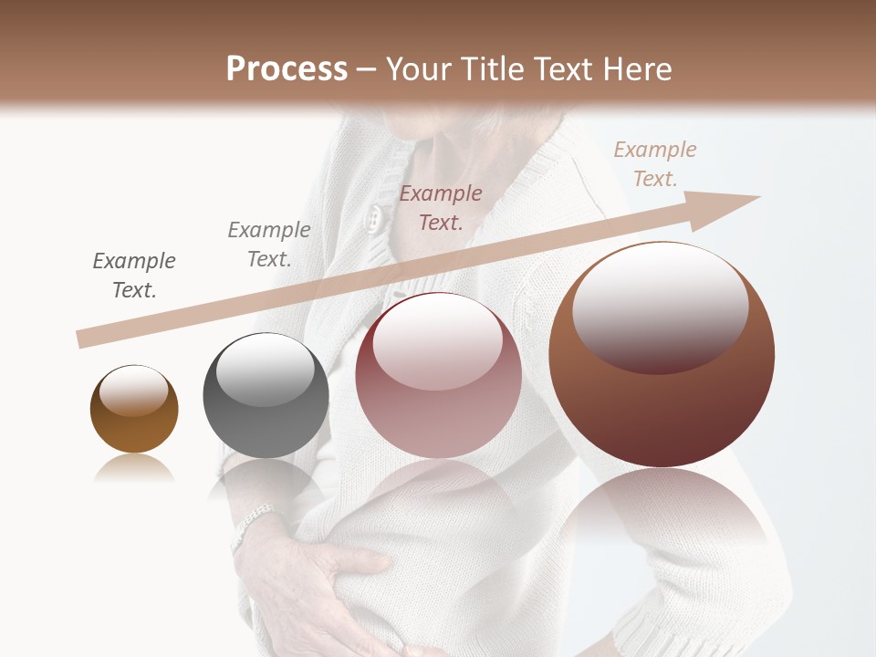 Grey Square City PowerPoint Template