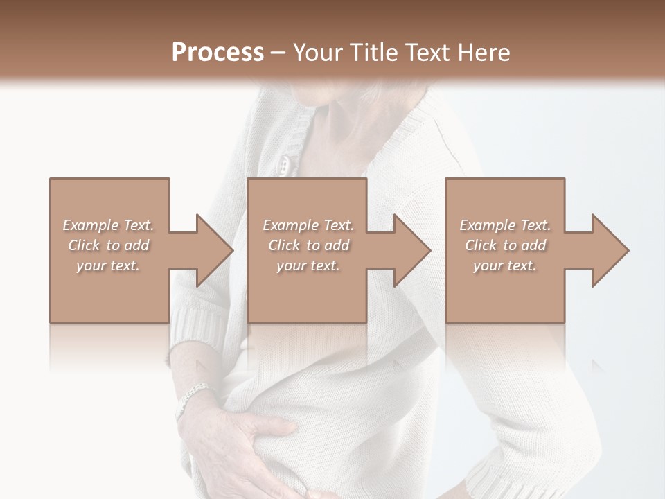 Grey Square City PowerPoint Template
