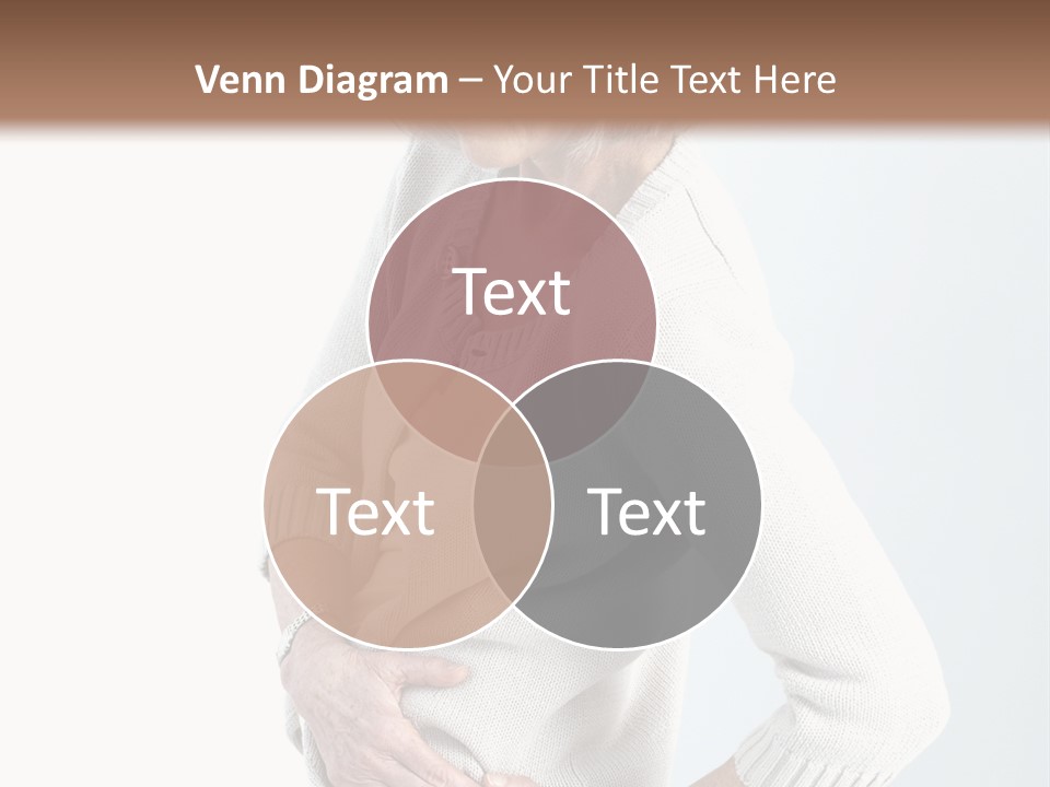 Grey Square City PowerPoint Template