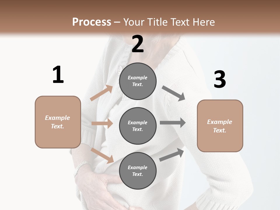 Grey Square City PowerPoint Template