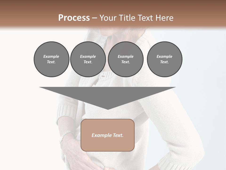 Grey Square City PowerPoint Template