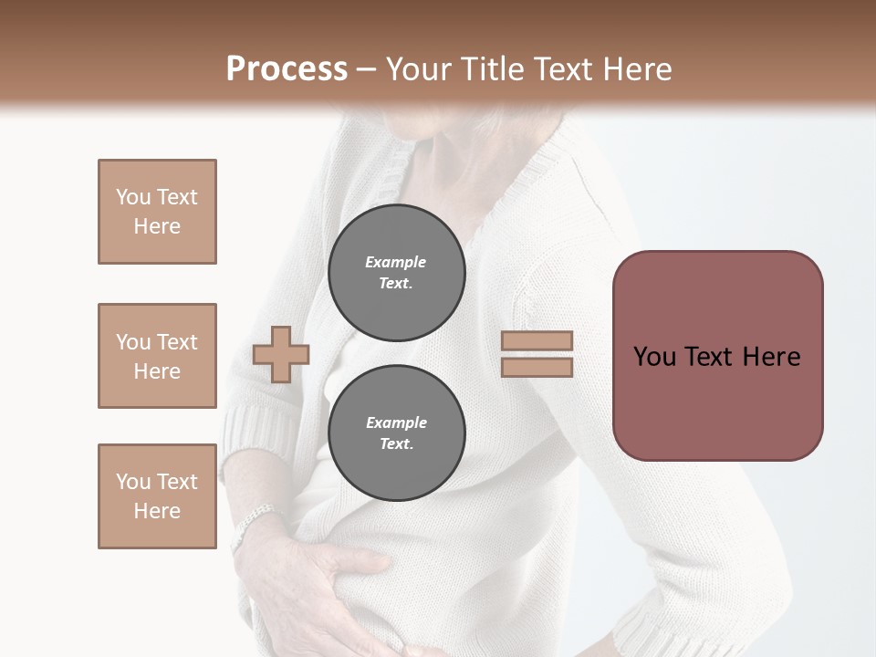 Grey Square City PowerPoint Template