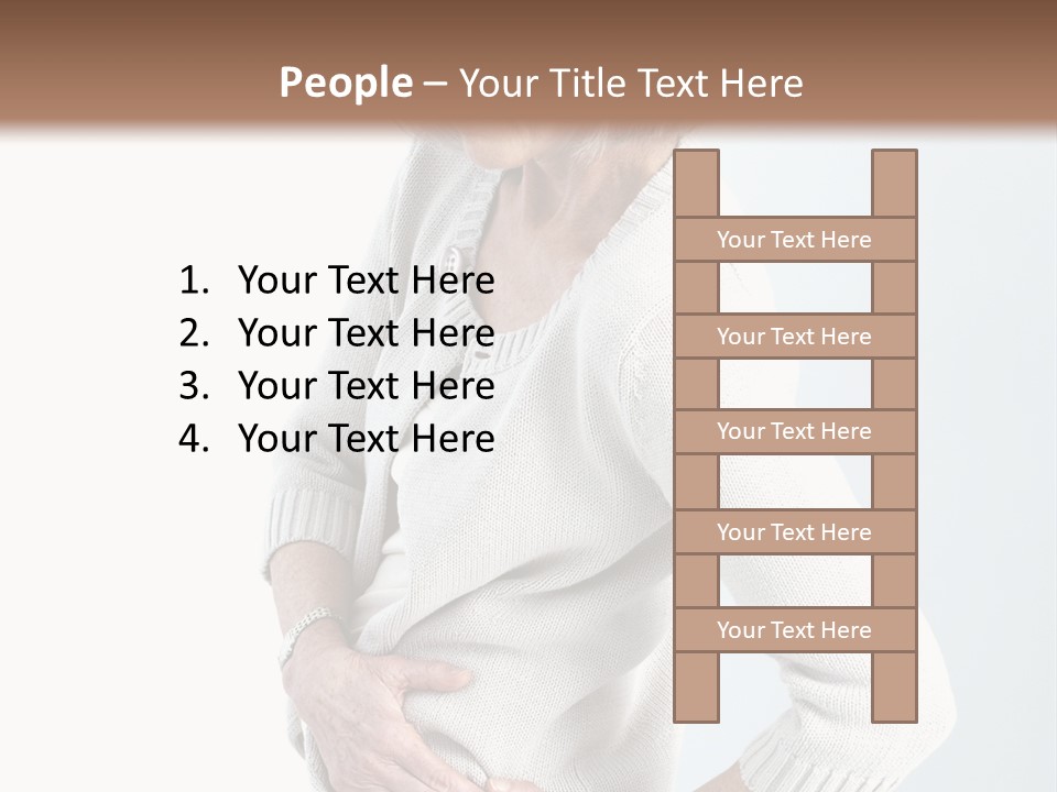 Grey Square City PowerPoint Template