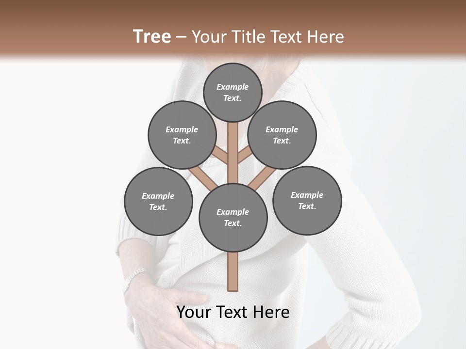 Grey Square City PowerPoint Template