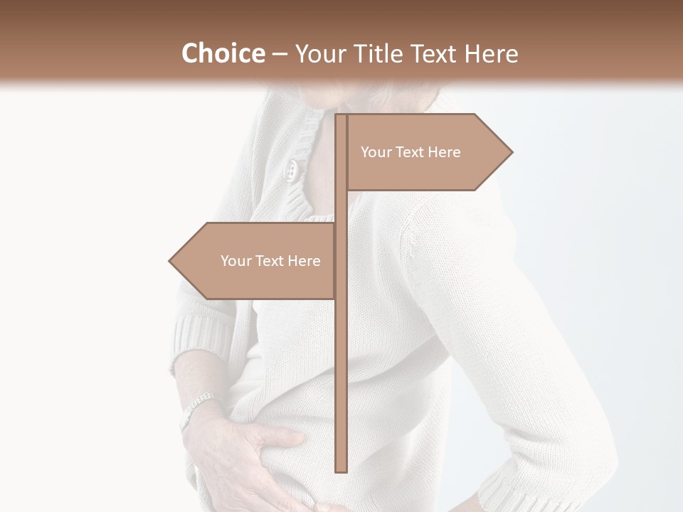 Grey Square City PowerPoint Template