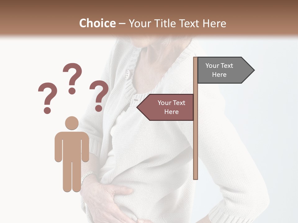 Grey Square City PowerPoint Template