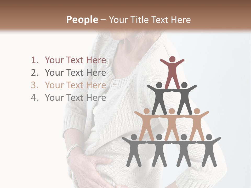 Grey Square City PowerPoint Template