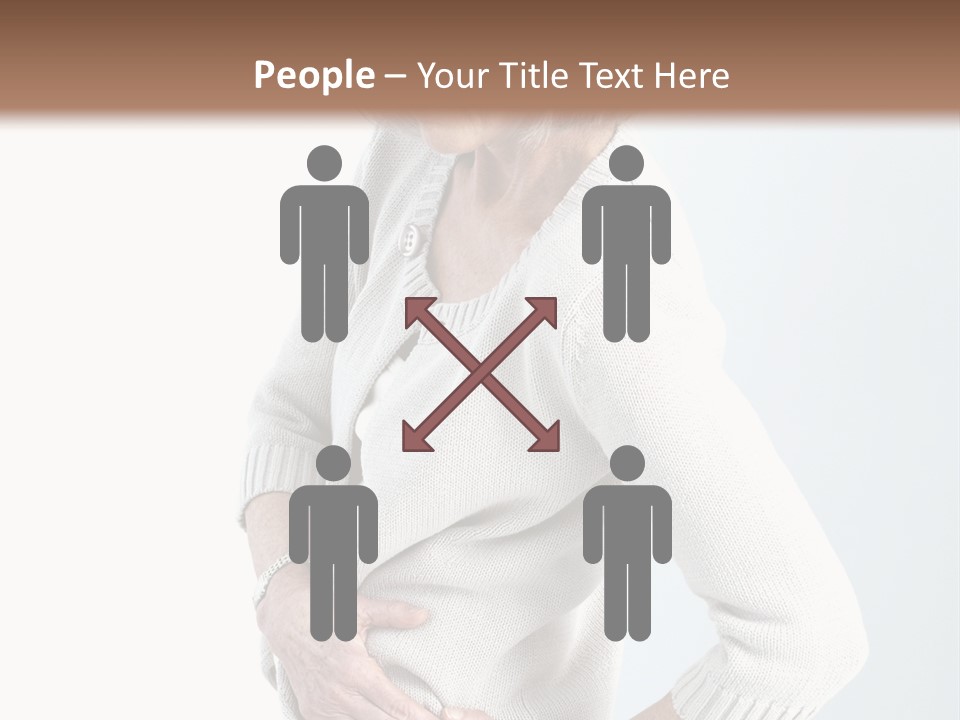 Grey Square City PowerPoint Template