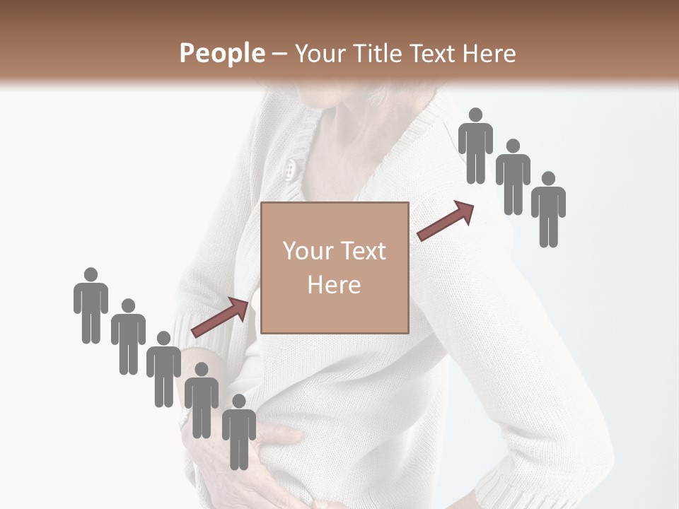 Grey Square City PowerPoint Template