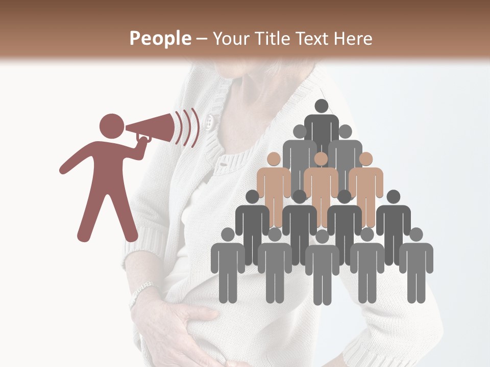 Grey Square City PowerPoint Template