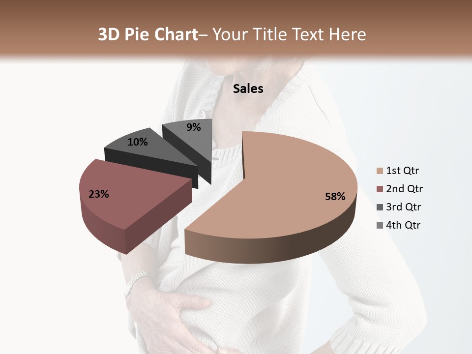 Grey Square City PowerPoint Template